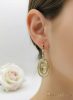 Goldfilled Антиалергични обеци 36мм 14K цвят	