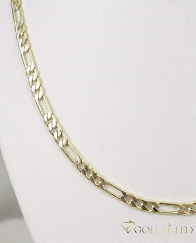 Ексклузивно антиалергично колие "Goldfilled" 50см/4мм, 14K  многоцветно