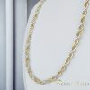Антиалергично колие Goldfilled 50см дълго и 4мм широко Цвят 14K Multicolor 