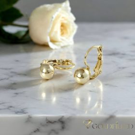   Goldfilled Антиалергенни Обеци 14mm 14K Цвят 