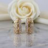 Goldfilled Антиалергенни Обеци 20mm 18K Цвят