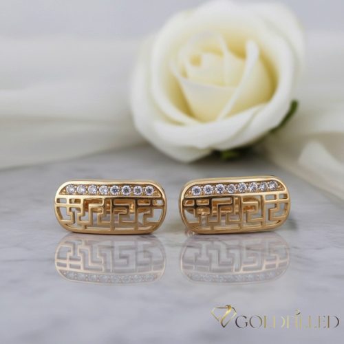 Goldfilled Антиалергенни Обеци 20mm 18K Цвят