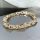 Антиалергична гривна "Goldfilled" 22cm /11mm, многоцветна