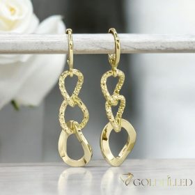   Goldfilled Антиалергични Обеци 50mm 14K цвят