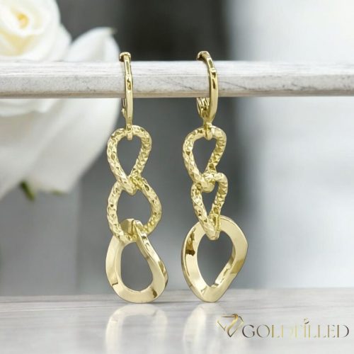 Goldfilled Антиалергични Обеци 50mm 14K цвят
